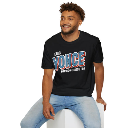Yonce For Congress Unisex T-Shirt - Front and Back Imprint
