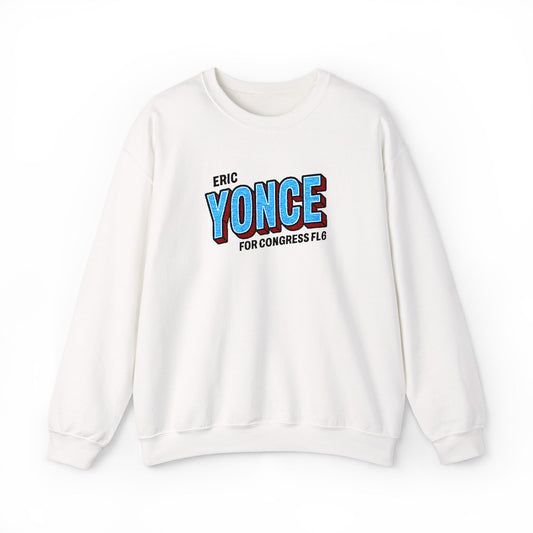 Embroidered Sweatshirt - Yonce for Congress
