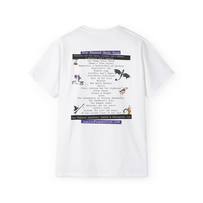 Magical Banned Book T-shirt on Gildan Ultra Cotton (Front and Back Imprint)