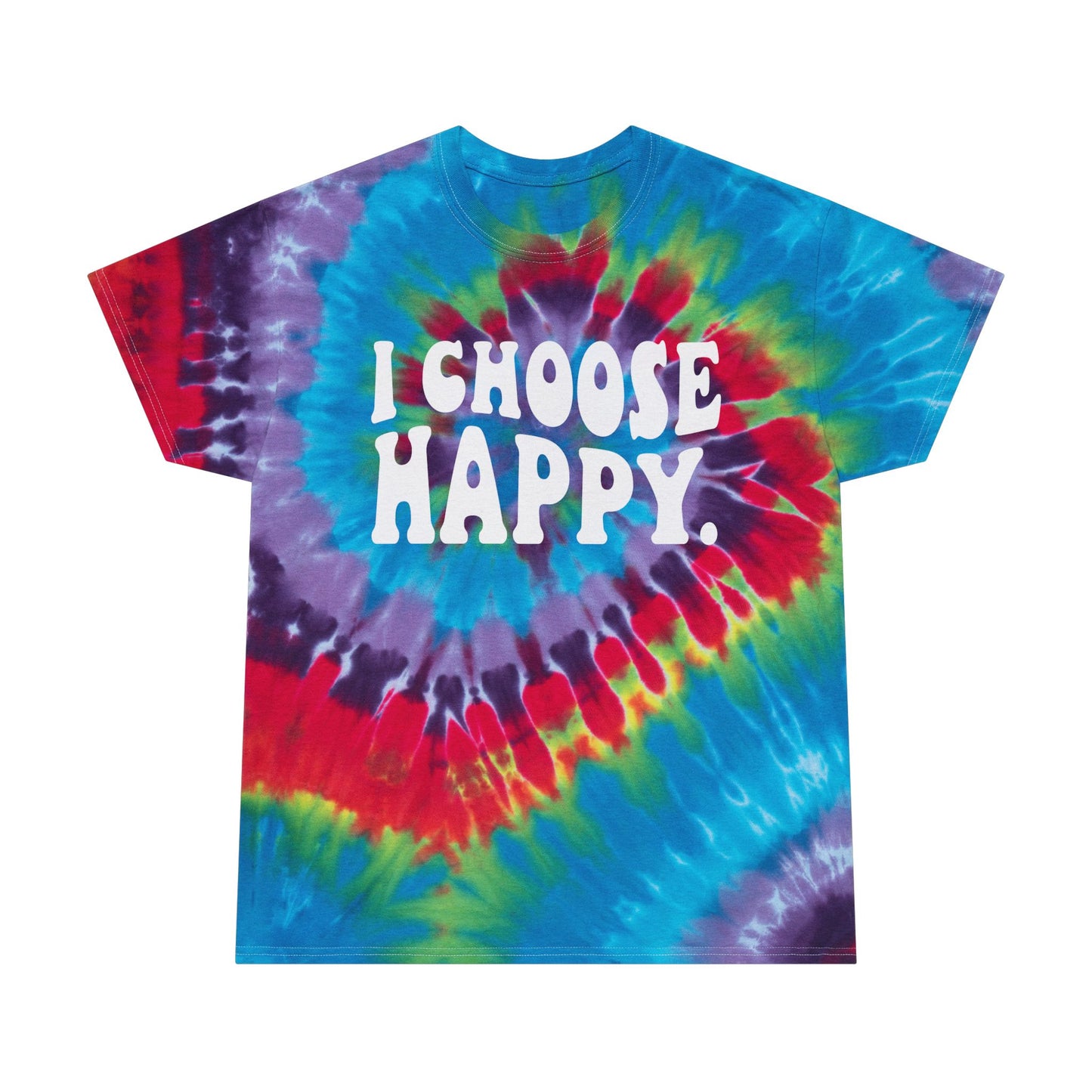 I Choose Happy Tie-Dye Tees
