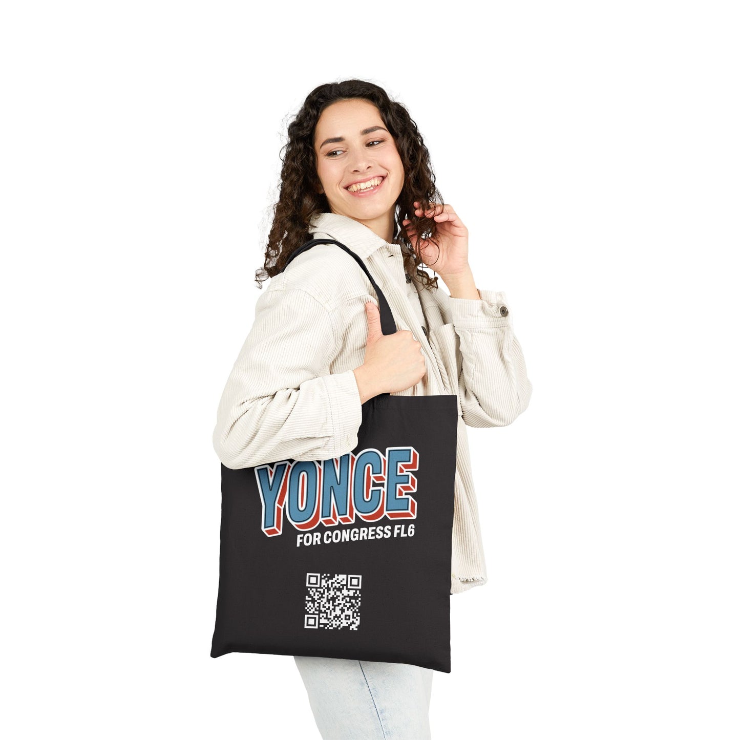 Campaign Tote Bag — YONCE for Congress Cotton Canvas