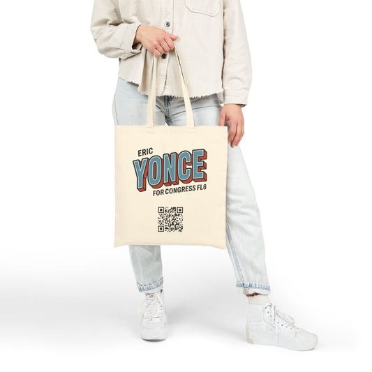 Campaign Tote Bag — YONCE for Congress Cotton Canvas