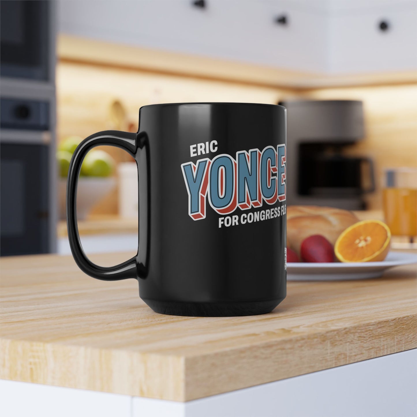 Yonce for Congress Black Mug  11oz/15oz