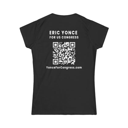 Yonce for Congress Women’s Tee – Front and Back Imprint