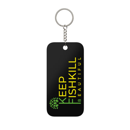 Keep Fishkill Beautiful Double-Sided Keychain Charm