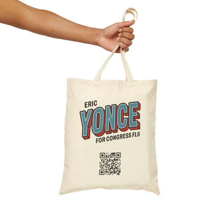 Campaign Tote Bag — YONCE for Congress Cotton Canvas