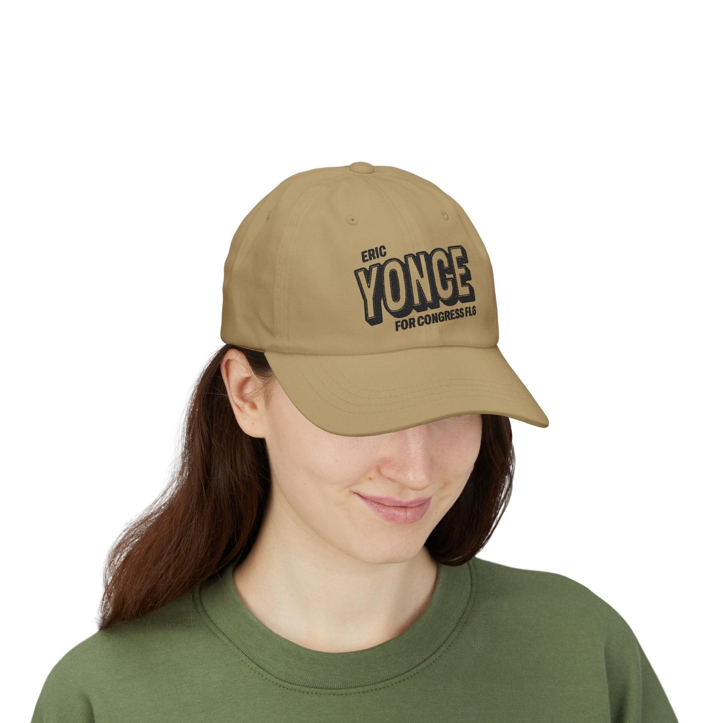Embroidered Classic Dad Cap - Eric Yonce For Congress FL6