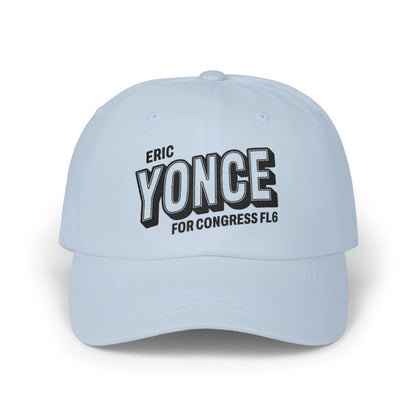Embroidered Classic Dad Cap - Eric Yonce For Congress FL6