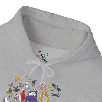 Hoodie - Magical Banned Books with Sleeve Imprint