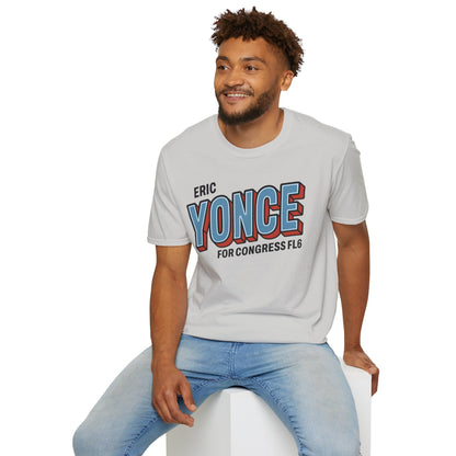 Yonce For Congress Unisex T-Shirt - Front and Back Imprint