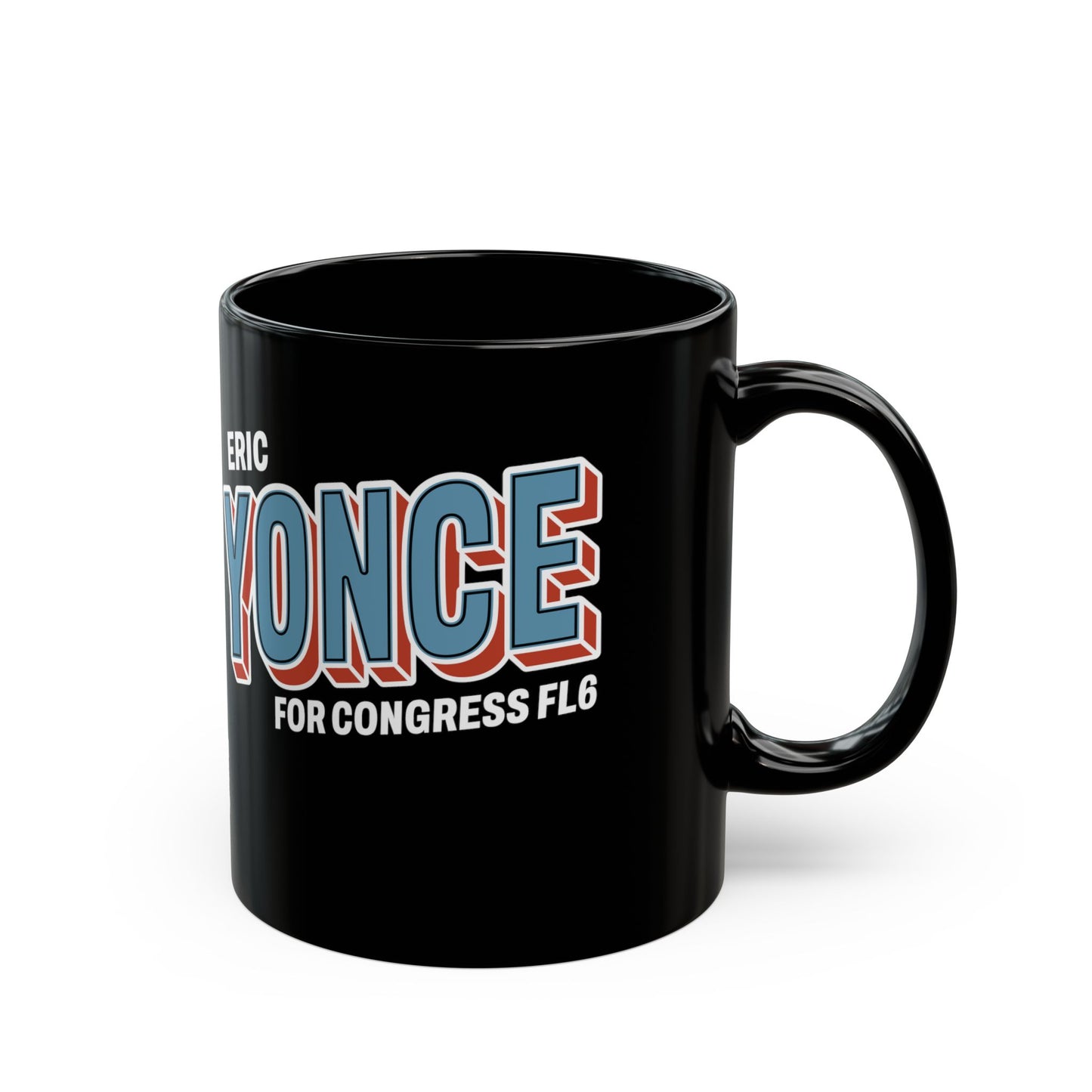Yonce for Congress Black Mug  11oz/15oz
