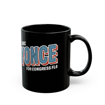 Yonce for Congress Black Mug  11oz/15oz