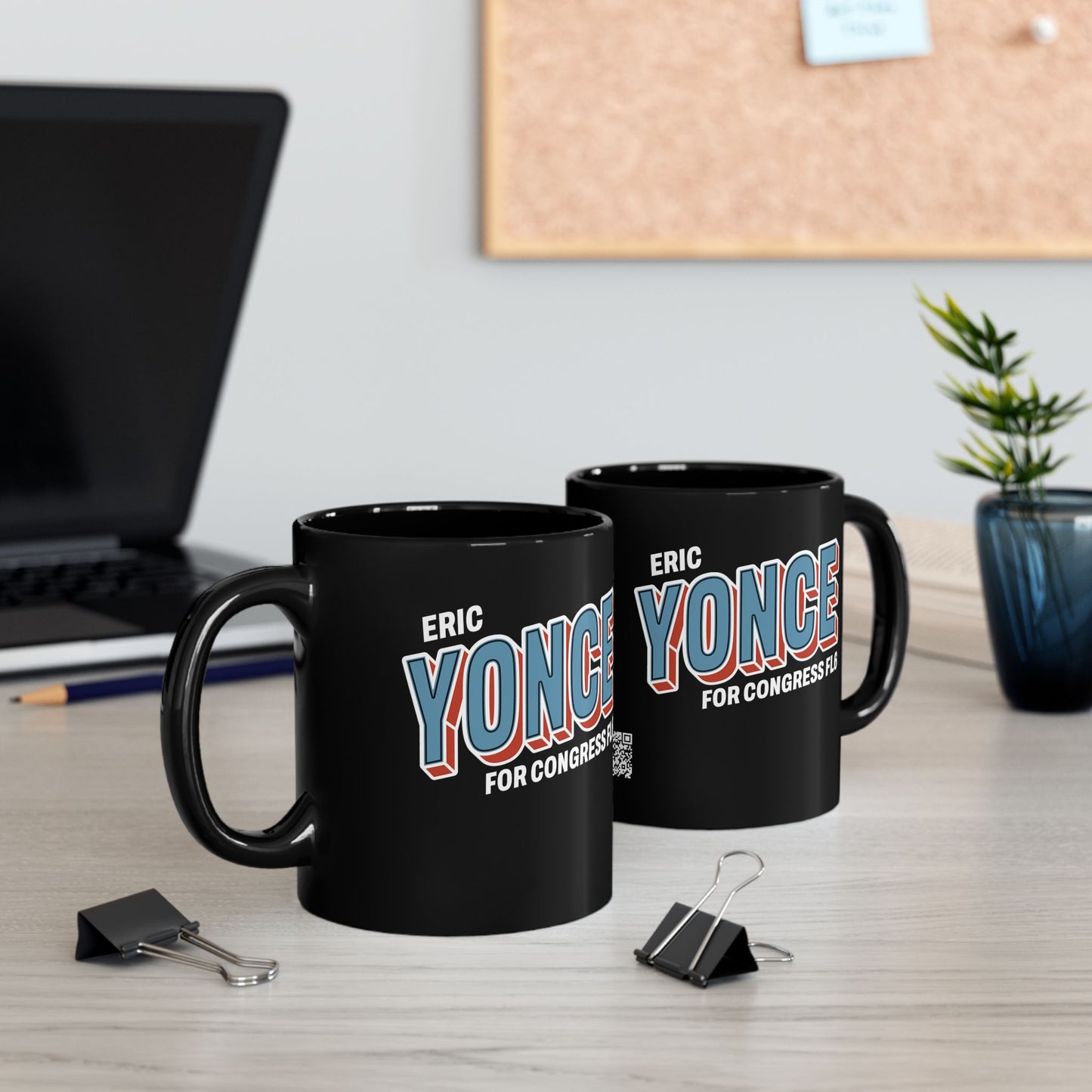 Yonce for Congress Black Mug  11oz/15oz