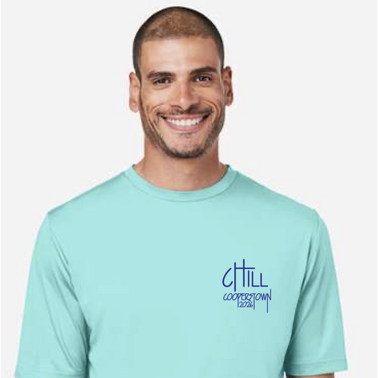 Chill Cooperstown Performance T-shirts Shirts