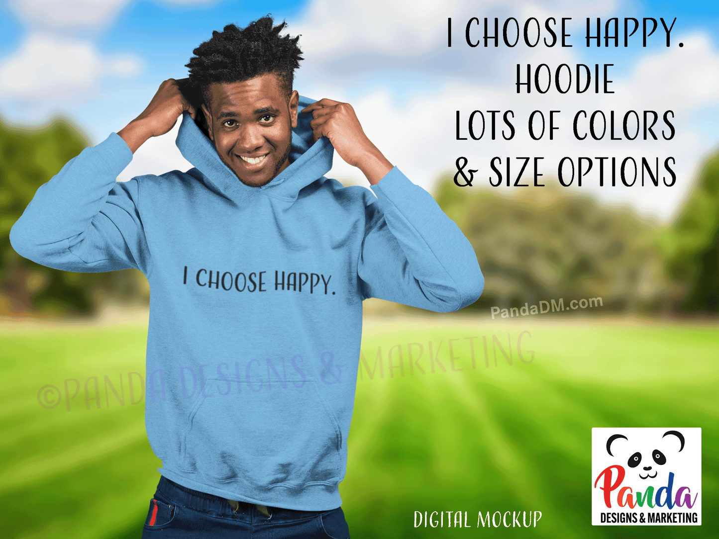 I Choose Happy. Hoodie