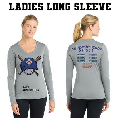 Ladies Shirts - All Styles Cooperstown 2026