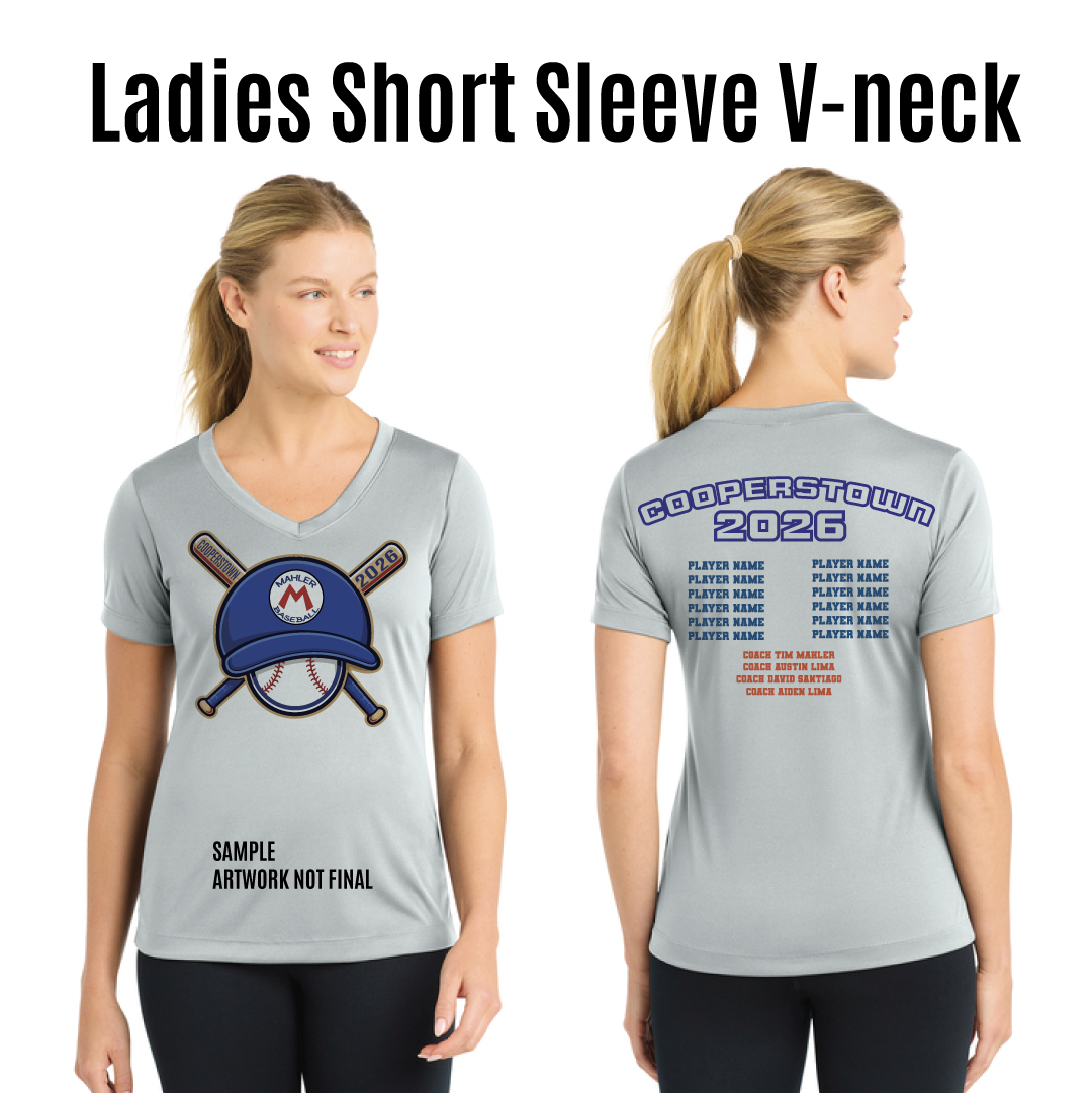 Ladies Shirts - All Styles Cooperstown 2026