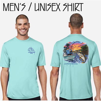 Chill Cooperstown Performance T-shirts Shirts