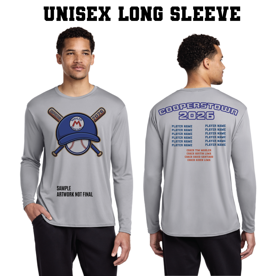 Men's / Unisex  Adult Shirts and Hoodies - Cooperstown 2026