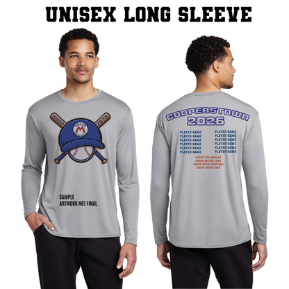 Men's / Unisex  Adult Shirts and Hoodies - Cooperstown 2026