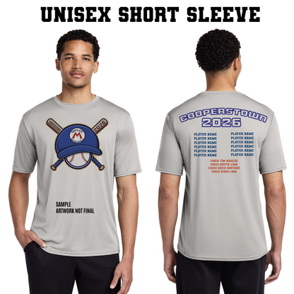 Men's / Unisex  Adult Shirts and Hoodies - Cooperstown 2026