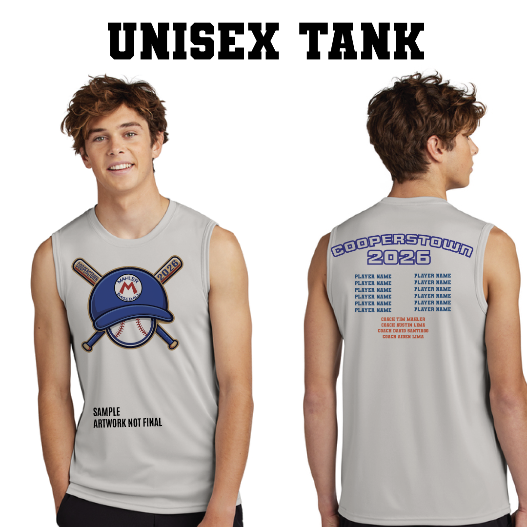 Men's / Unisex  Adult Shirts and Hoodies - Cooperstown 2026