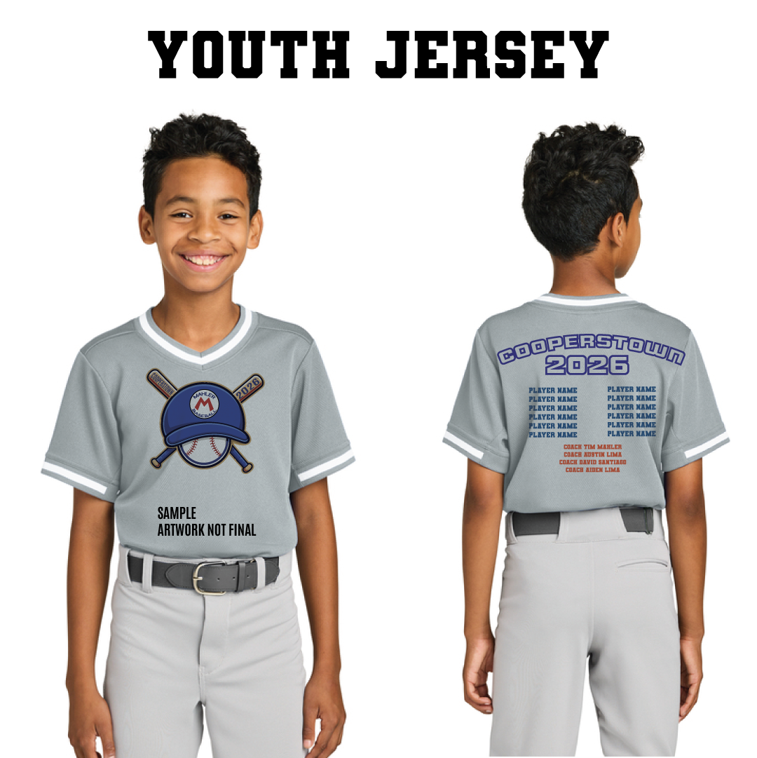 Youth Shirts - All Styles Cooperstown 2026