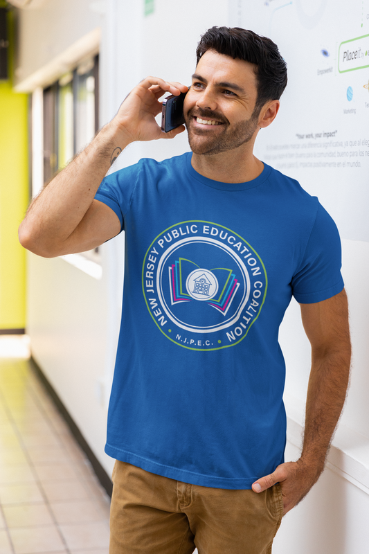 NJPEC Main Logo T-shirts and Tanks (All Styles on Royal Blue)