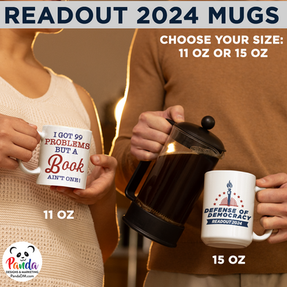 Ceramic Mugs - ReadOut 2024 - 11 or 15 oz