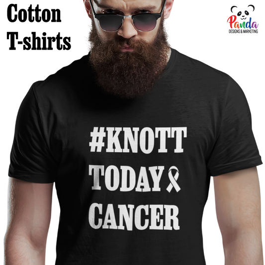 Knott Today Cancer Cotton Short Sleeve T-shirt