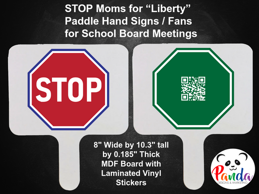 Stop Go Hand Sign - SM4L for School Board Meetings