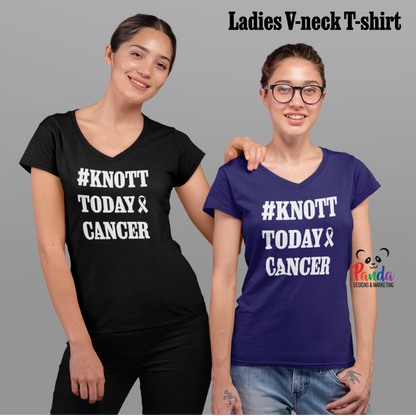 Knott Today Cancer Cotton Short Sleeve T-shirt