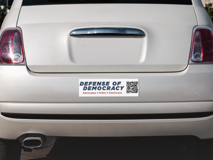 Bumper Stickers: Defense of Democracy