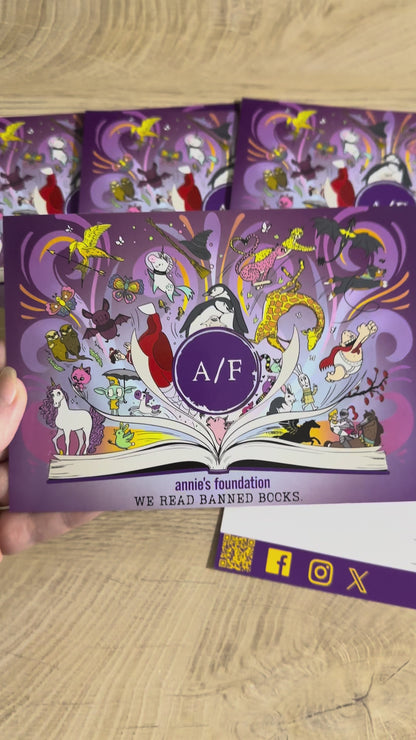 Postacard Sets - Magical Banned Books - Annie's Foundation