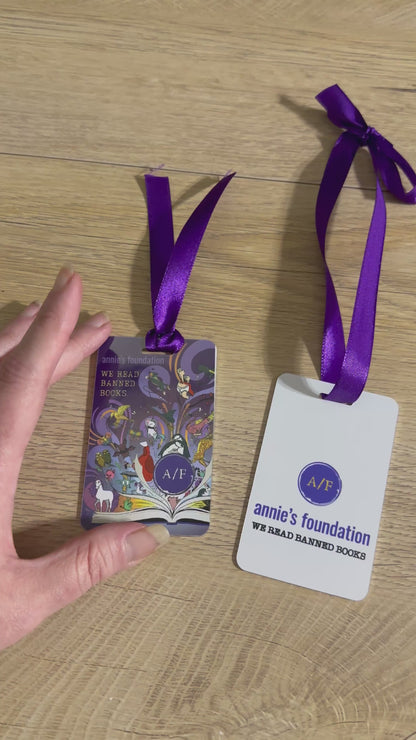 Annie's Foundation Metal Bookmark or Ornament