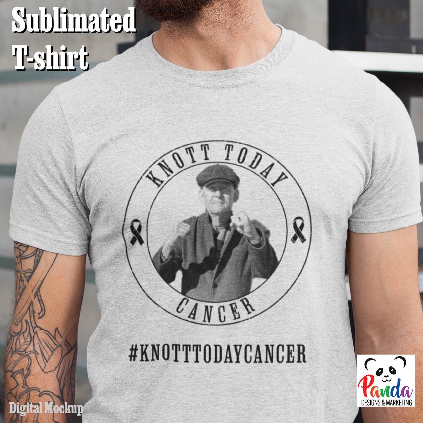 Knott Today Cancer Sublimated T-shirts (Short Sleeve or Long Sleeve)