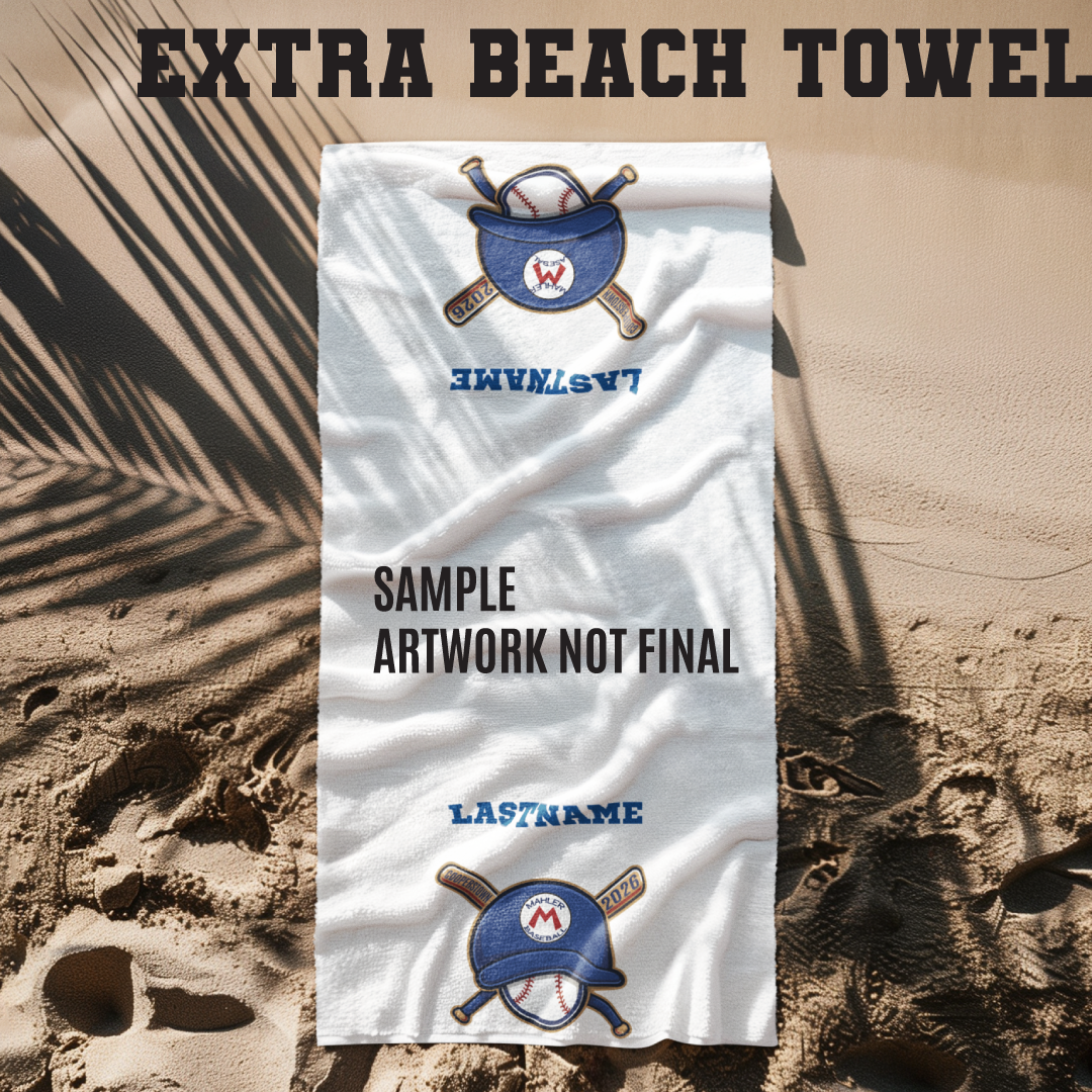 Extra Beach Towel - All Styles Cooperstown 2026