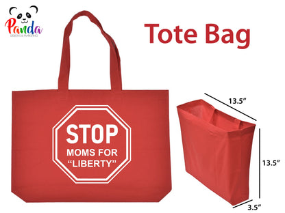 STOP Moms for "Liberty" Red Tote Bag