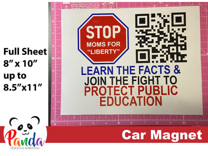 Car and Fridge Magnets - STOP Moms for Liberty