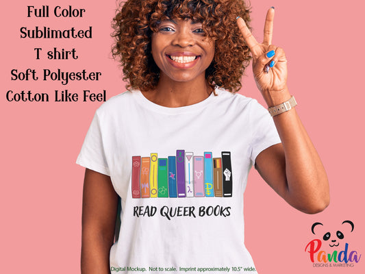 Read Queer Books T-shirt.