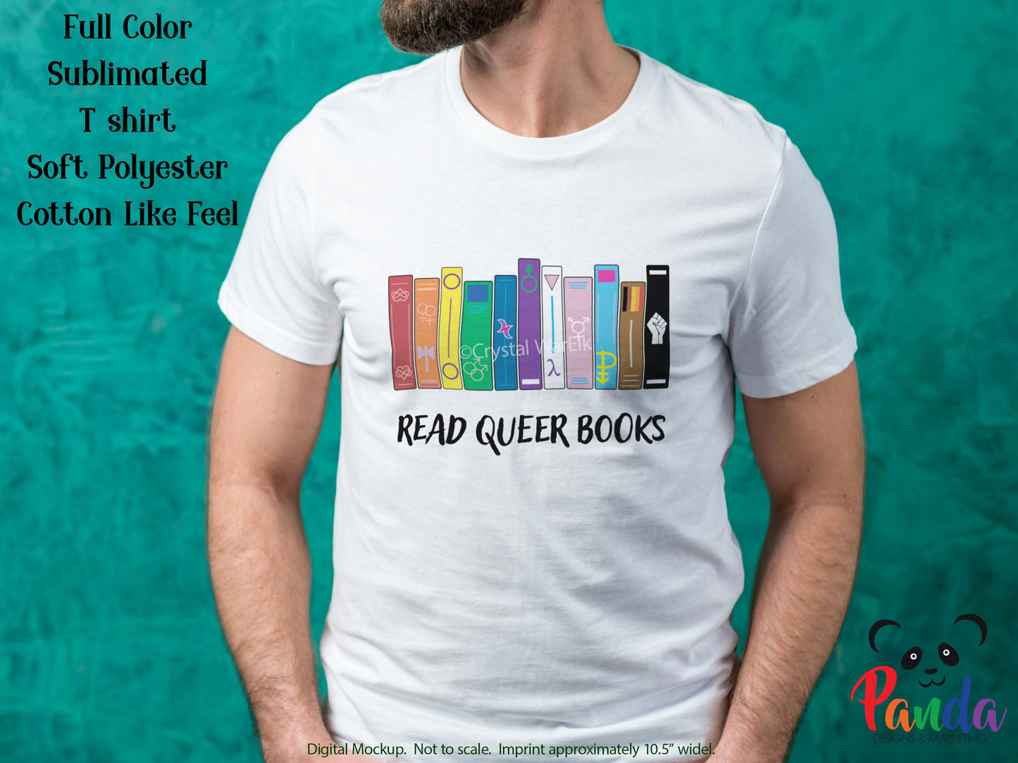 Read Queer Books T-shirt.