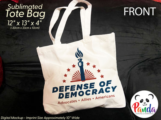 Tote Bag Defense of Democracy