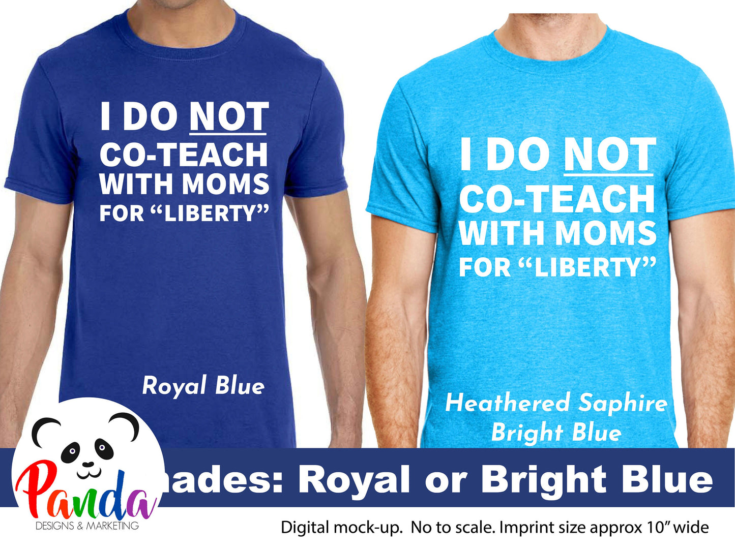 I Do NOT Co-Teach with Moms for Liberty t-shirt.