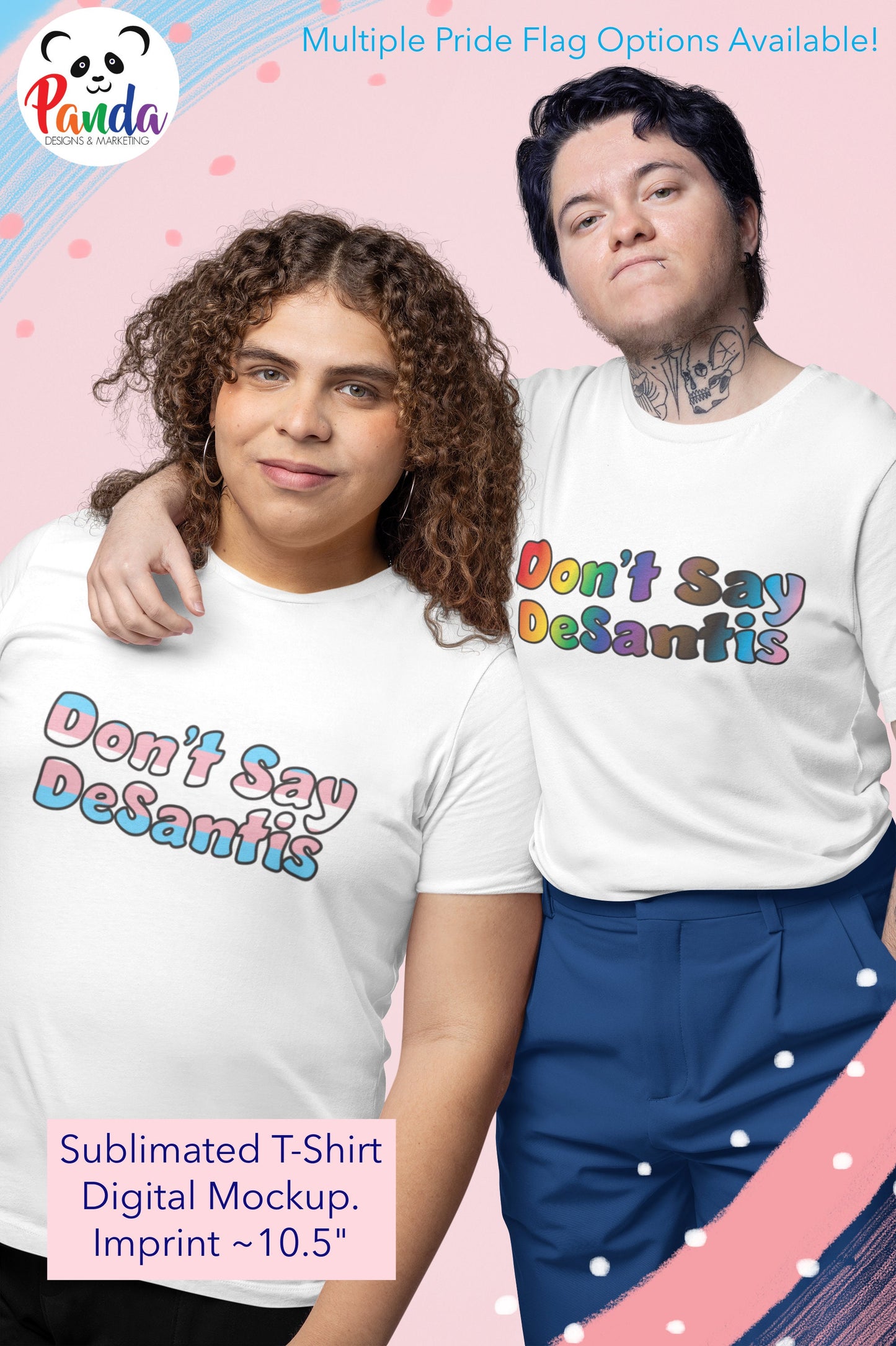 Don't Say Desantis Sublimated T-shirt