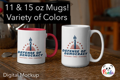 Coffee Mugs -  Defense of Democracy