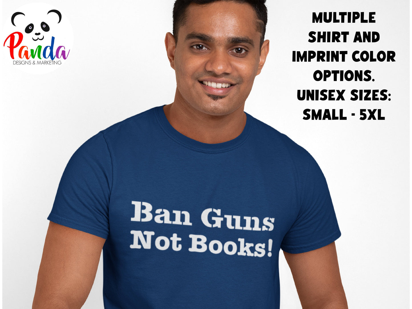 Ban Guns Not Book T-shirt